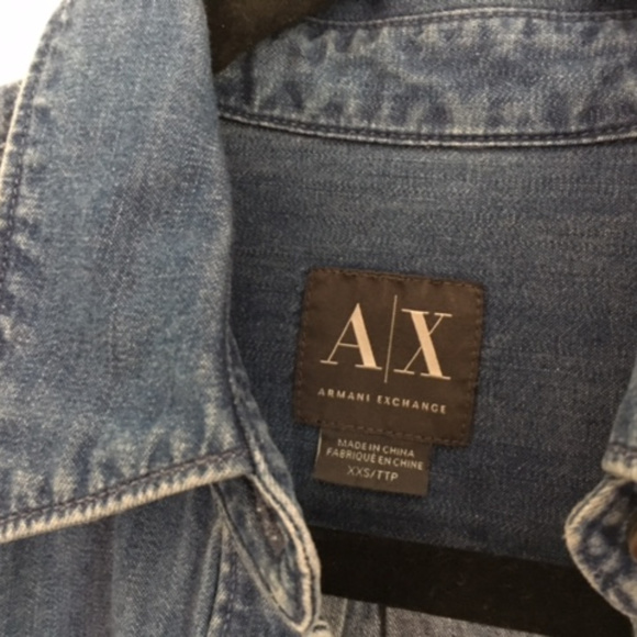 AX chambray shirt XXS - Picture 2 of 3